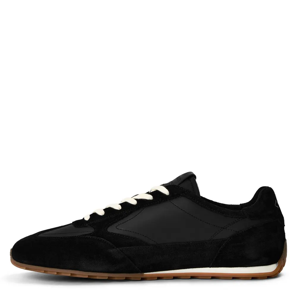 Mallet Men's Low-Top Trainers in Black Gum, additional product view 2