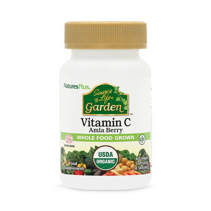 NaturesPlus Source of Life Garden Organic Vitamin 60 Capsules