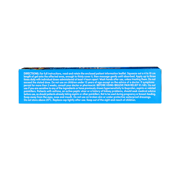 Ibuleve Pain Relief 5% Gel 100g detail 2