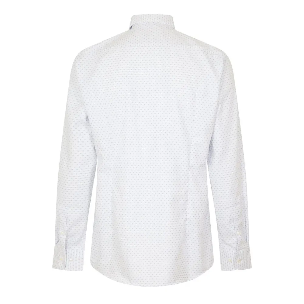 Boss Men's H Hank Long Sleeve Oxford Shirt detail 2