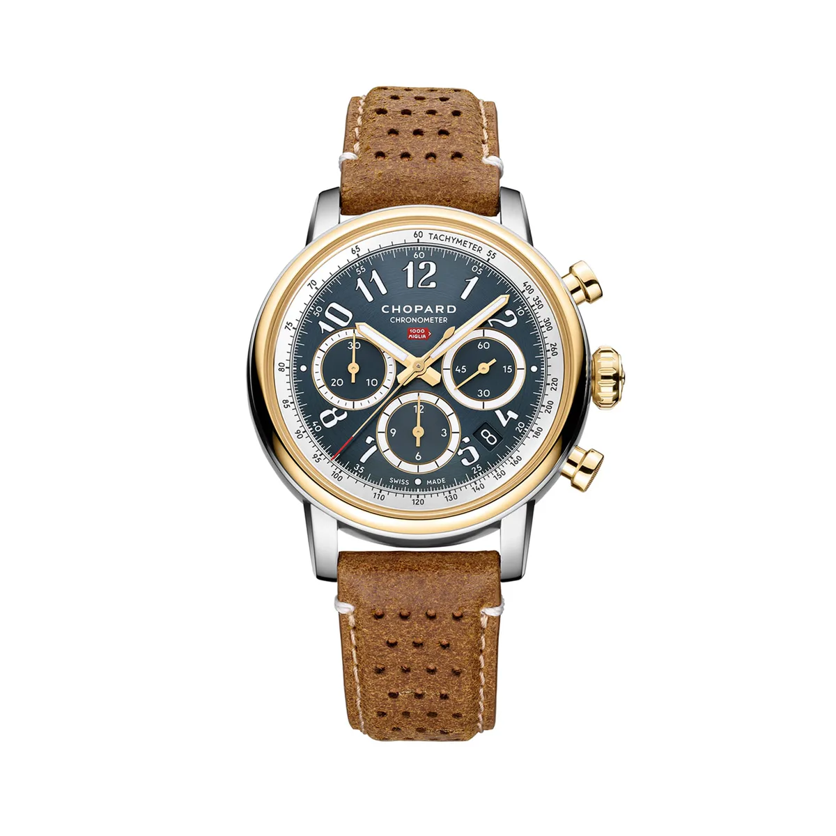 Chopard Mille Miglia Classic Chronograph 40.5mm Mens Watch Blue