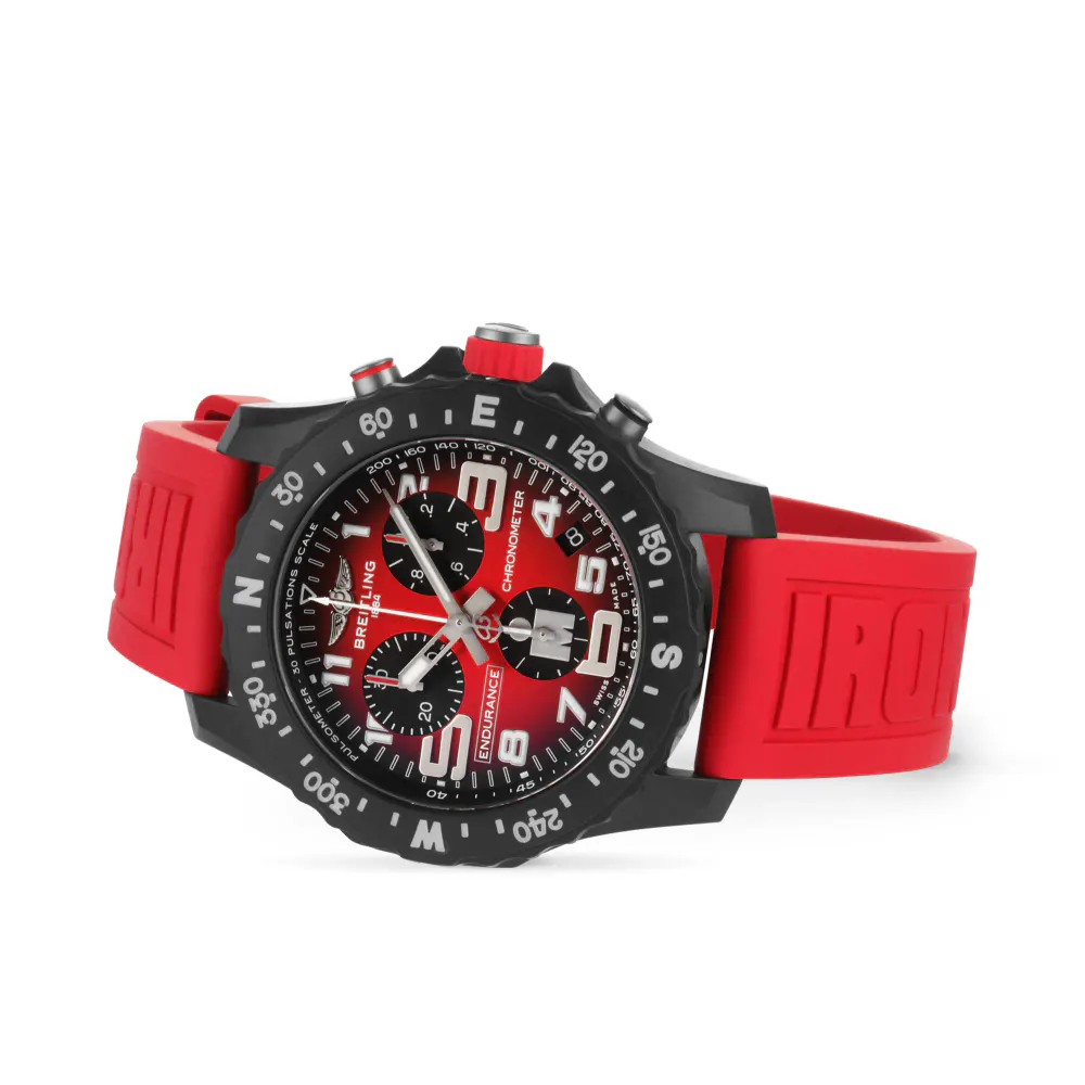 Breitling ENDURANCE PRO IRONMAN® Breitlight 44 Watch in Red, additional product view 3