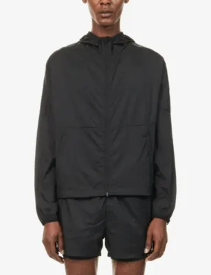 THE COUTURE CLUB Translucent Nylon Windbreaker Jacket detail 3