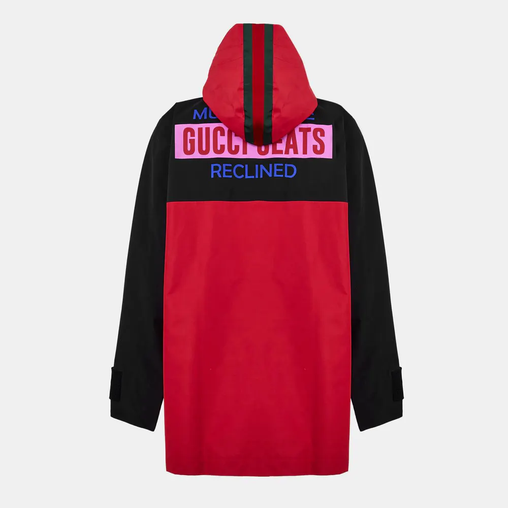 Gucci Men's Metal Hardware Parka detail 2