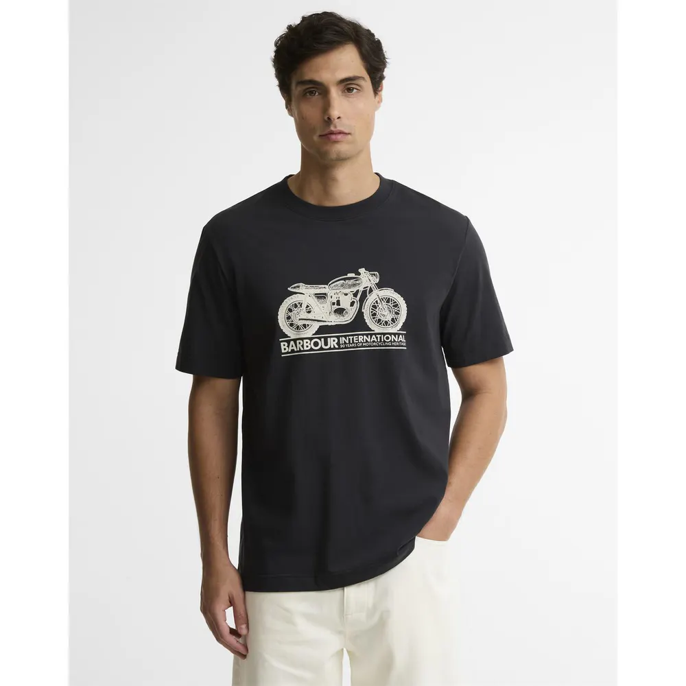 Barbour International Men's Triton Graphic Cotton Short-Sleeve T-Shirt detail 3