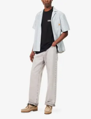 CARHARTT WIP Cubist Short-Sleeve Cotton T-Shirt detail 2