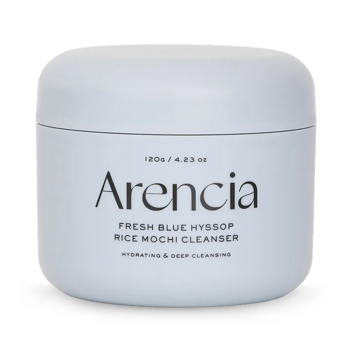 ARENCIA Fresh Blue Hyssop Mochi Cleanser 120g