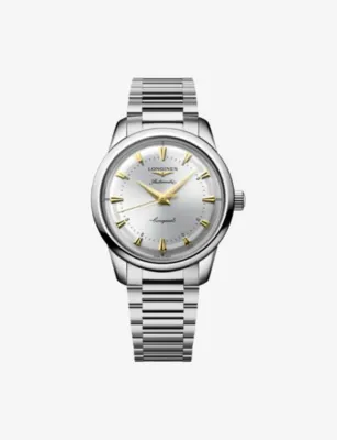 LONGINES L1.650.4.72.6 Conquest Heritage Stainless-Steel Automatic Watch