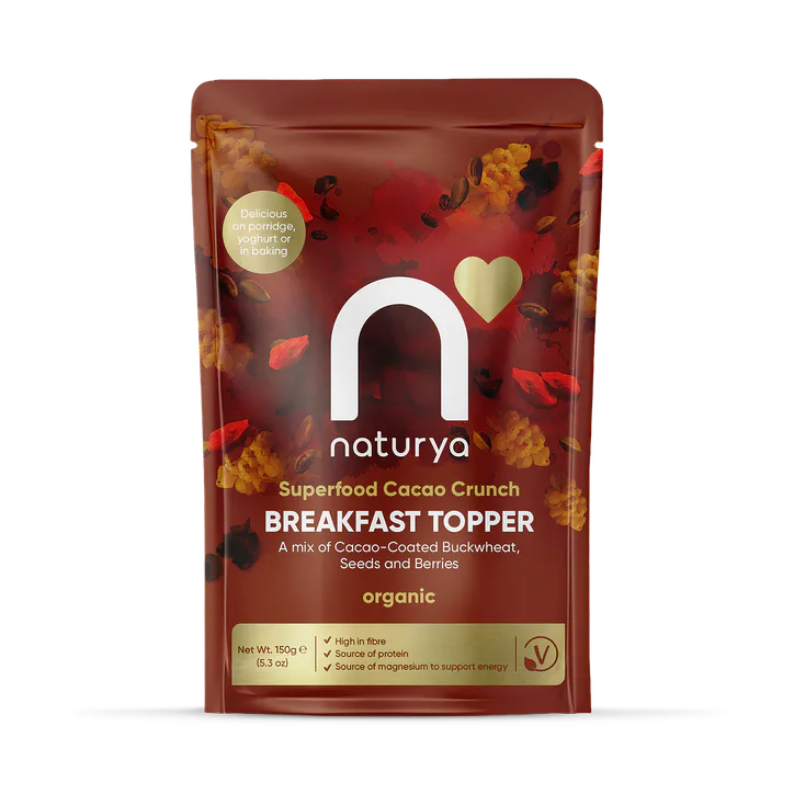 Naturya Organic Superfood Breakfast Topper Cacao Crunch 150 g