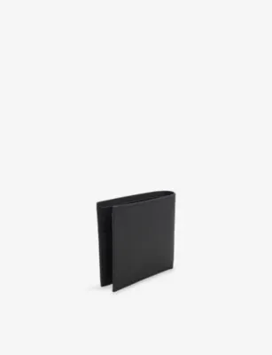 BOSS Logo-Plaque Leather Wallet detail 3
