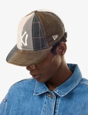 NEW ERA 9FIFTY MLB Patchwork New York Yankees Retro Crown Rayon-Blend Baseball Cap - M/L detail 2