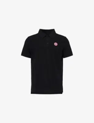 CANADA GOOSE Beckley Short-Sleeve Cotton Polo Shirt