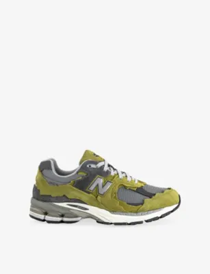 NEW BALANCE 2002 Suede Trainers - 9 in SEA MOSS RAINCLOUD – Mens | Trainers | Lace up trainers
