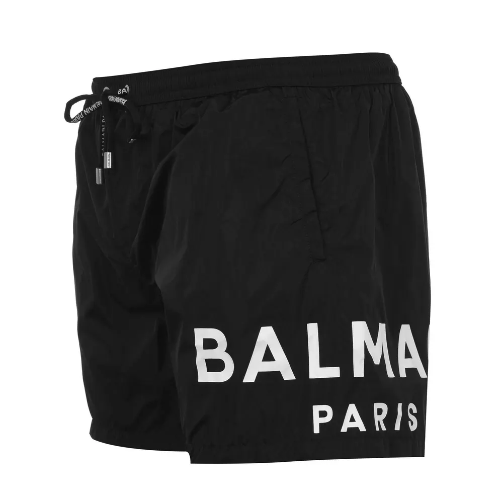 Balmain Men's Logo Swim Shorts detail 3