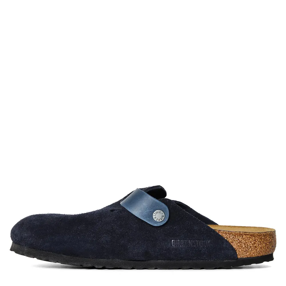 Birkenstock Bstk Boston Oiled Leat 64 in Midnight, additional product view 2