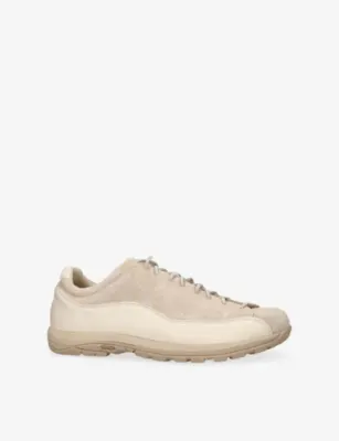 DIEMME Bardolino Suede And Leather Trainers - EUR 41 / 7 UK MEN in Beige, additional product view 3