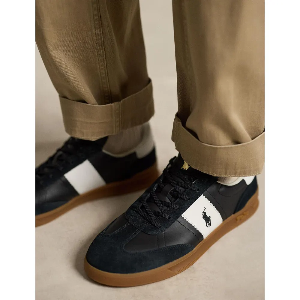 Polo Ralph Lauren Men's Heritage Aera Low-Top Trainers detail 3