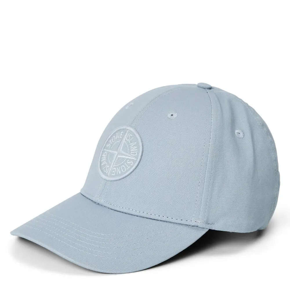 Stone Island Men's Plain Cotton Rep Cap