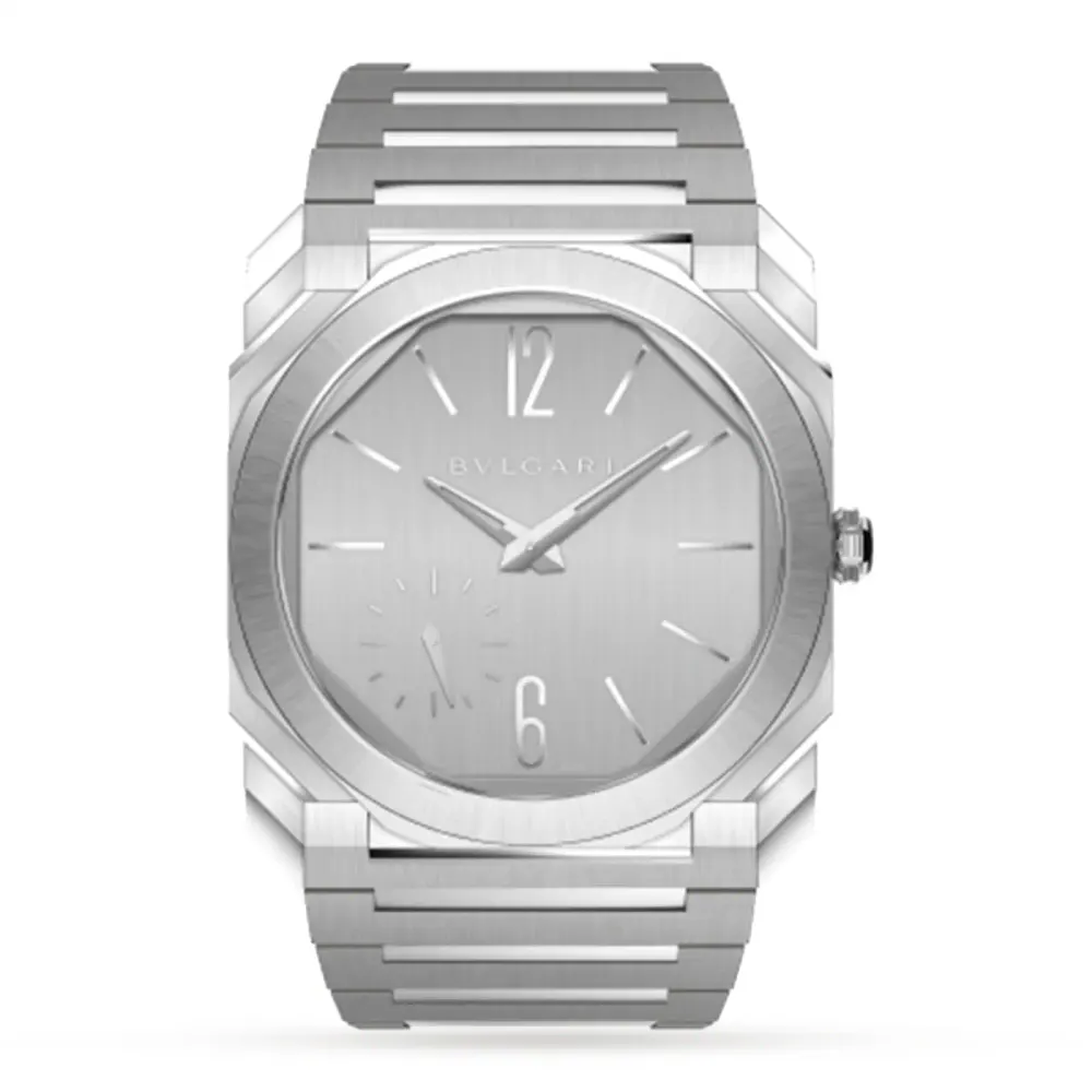 Bvlgari Octo Finissimo Watch in Grey, additional product view 2