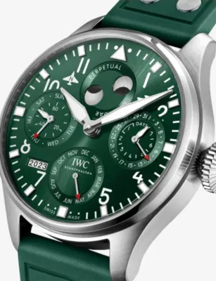 IWC Big Pilot's Perpetual Calendar Stainless-Steel Automatic Watch 46.2mm detail 2