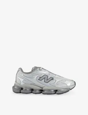 NEW BALANCE Abzorb 2000 Mesh Trainers - EUR 41.5 / 7.5 UK MEN in SILVER METALLIC SILV – Mens | Trainers | Lace up trainers