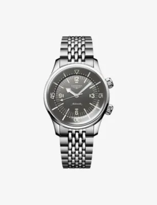 LONGINES L3.764.4.99.6 Legend Diver Stainless-Steel Automatic Watch