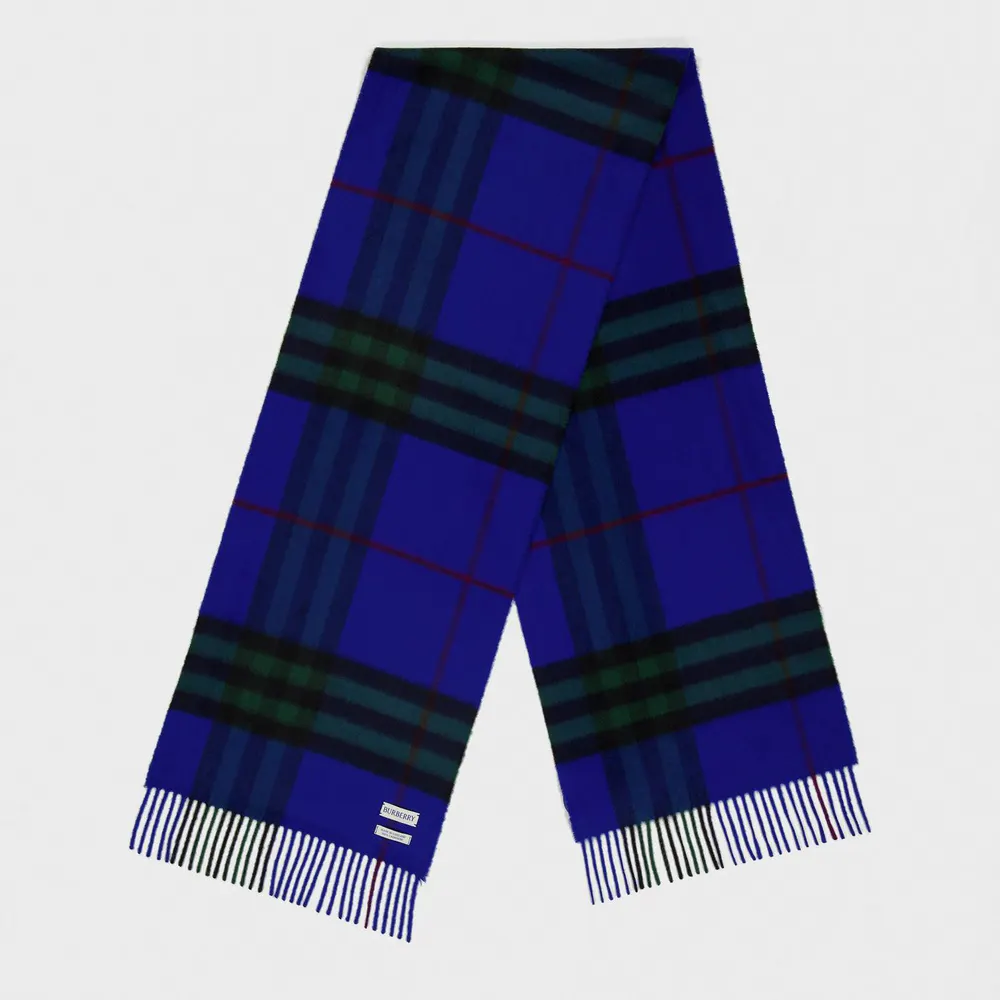 Burberry Check Cashmere Scarf