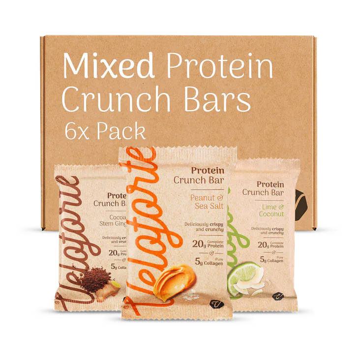 Veloforte Protein Bars Variety Pack 6 Bars
