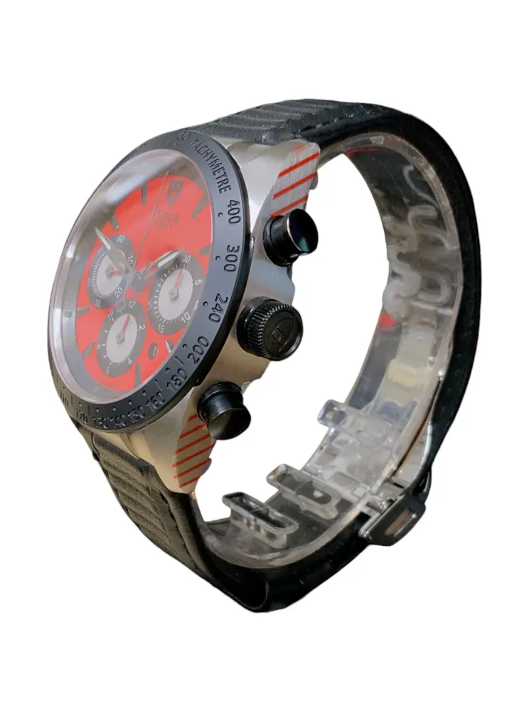 Tudor Fastrider Chronograph M42010N-0006 — 2017 — Excellent in Red, additional product view 2