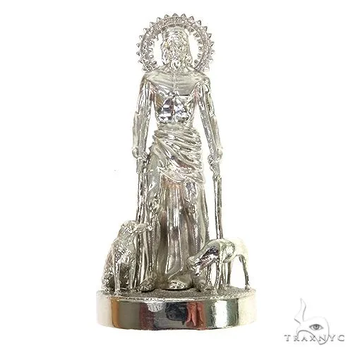 MARYAM - For Him SILVER .925 Silver Large St. Lazarus Pendant 67744 – Pendant