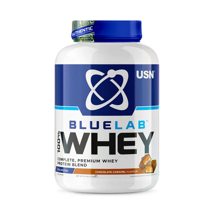 USN Blue Lab Whey Premium Protein Powder Chocolate Caramel 2kg