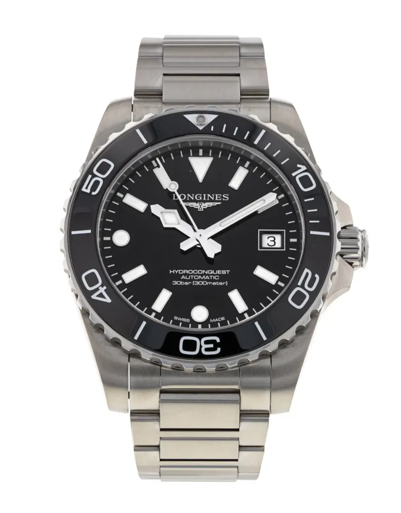Longines HydroConquest L3.779.4.56.6 — 2026 — Unworn in Black Baton – Pre-owned watches