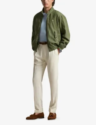 POLO RALPH LAUREN The Bedford Linen Jacket detail 2