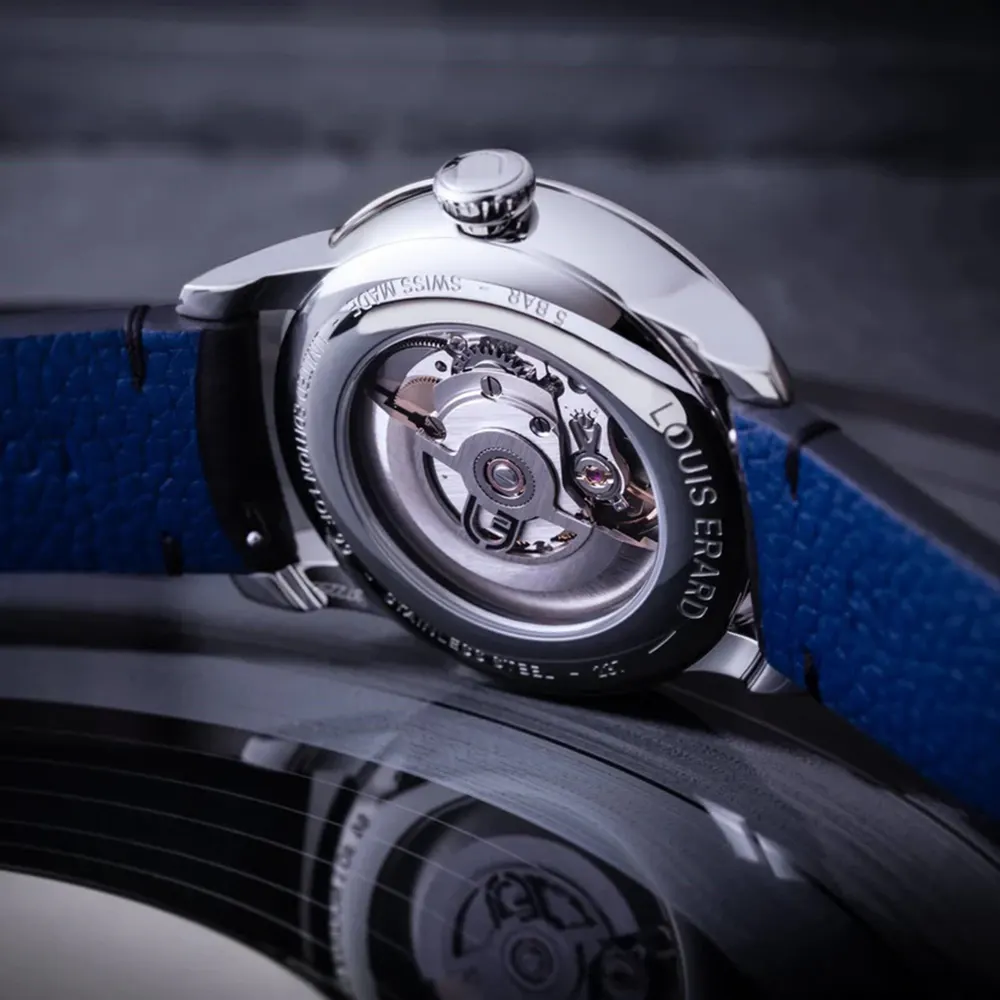 Louis Erard Métiers d'art Guilloché Main II Limited Edition 42mm Unisex Watch Grey in Grey, additional product view 3