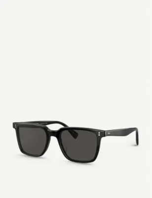 OLIVER PEOPLES OV5419SU Lachman Sun square acetate sunglasses detail 2