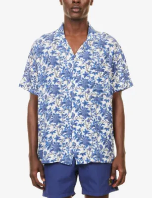 ARRELS BARCELONA Marmais Floral-Print Woven Shirt detail 3