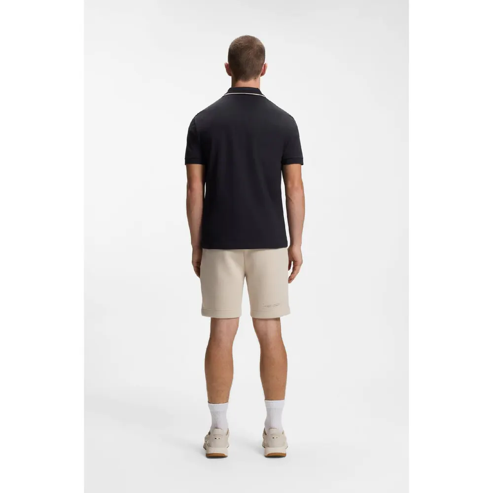 Hugo Men's Birdie Paule Cotton Short-Sleeve Slim-Fit Performance Polo detail 3