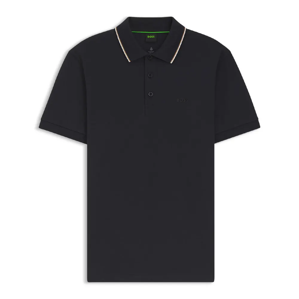 Hugo Men's Birdie Paule Cotton Short-Sleeve Slim-Fit Performance Polo