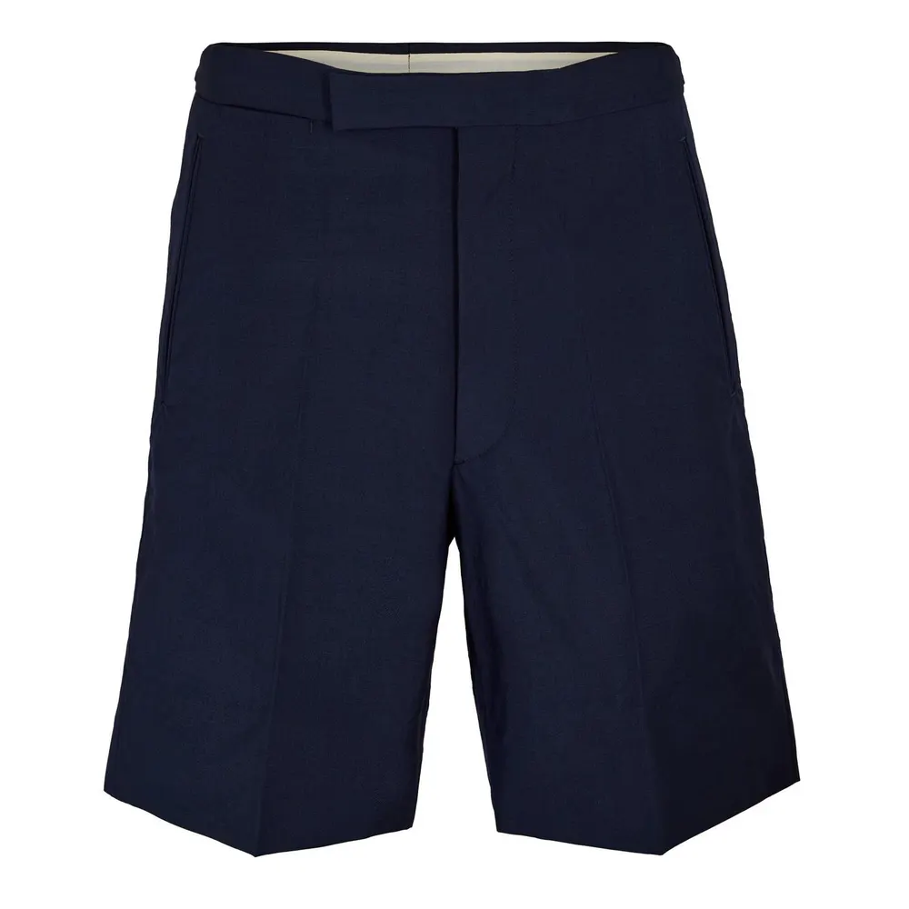 Prada Men's Mohair Woven Tracksuit Shorts