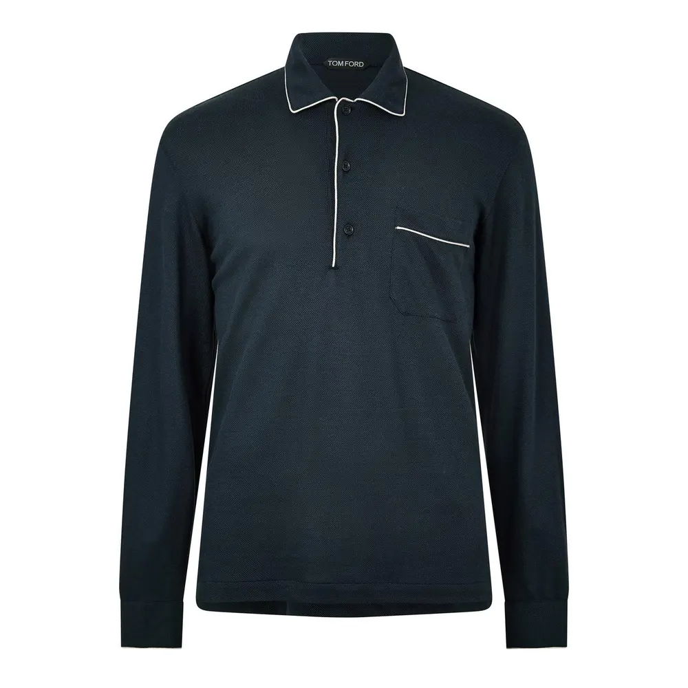 Tom Ford TF L/S Polo Sn64