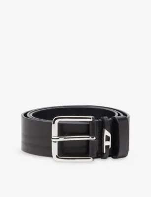 DIESEL D Loop Crinkle Leather Belt - 32 in T8013 – Mens | Belts