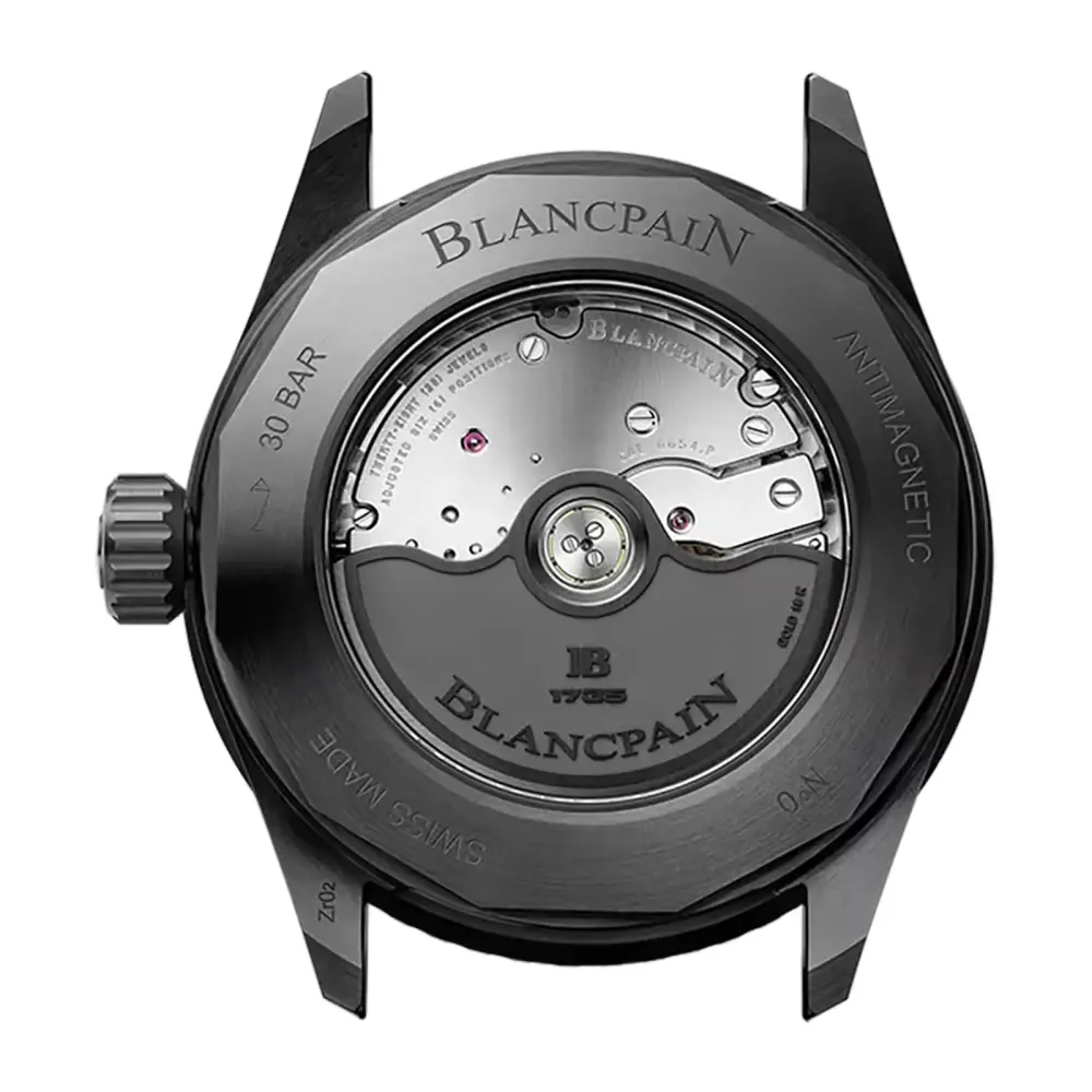 Blancpain Fifty Fathoms Bathyscaphe Quantième Complet Phases de Lune 43.6mm Mens Watch Green detail 2