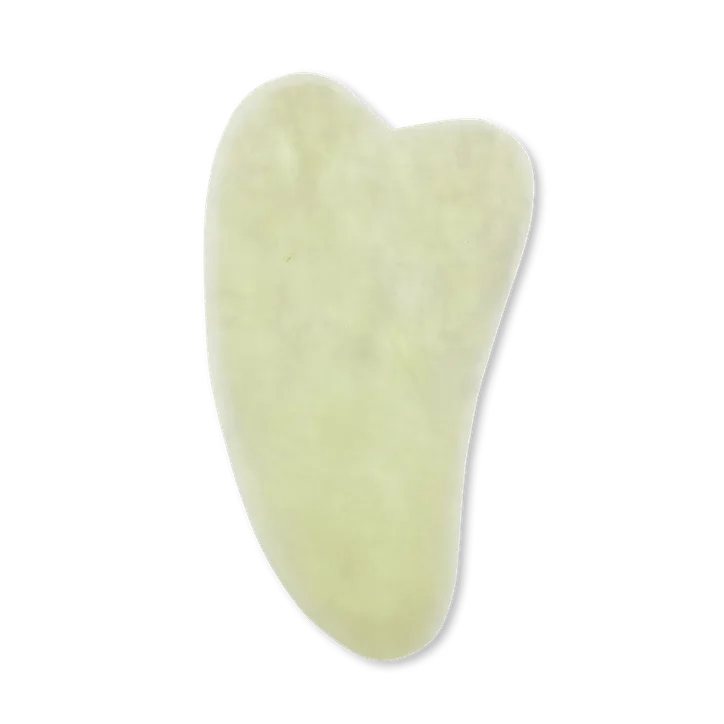 White Lotus Beauty Genuine Crystal Gua Sha Chemical Free Jade