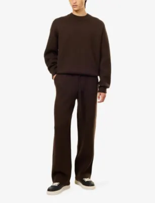 THE COUTURE CLUB Compact Copyright Woven Knit Jogging Bottoms detail 2