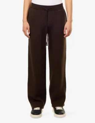 THE COUTURE CLUB Compact Copyright Woven Knit Jogging Bottoms detail 3