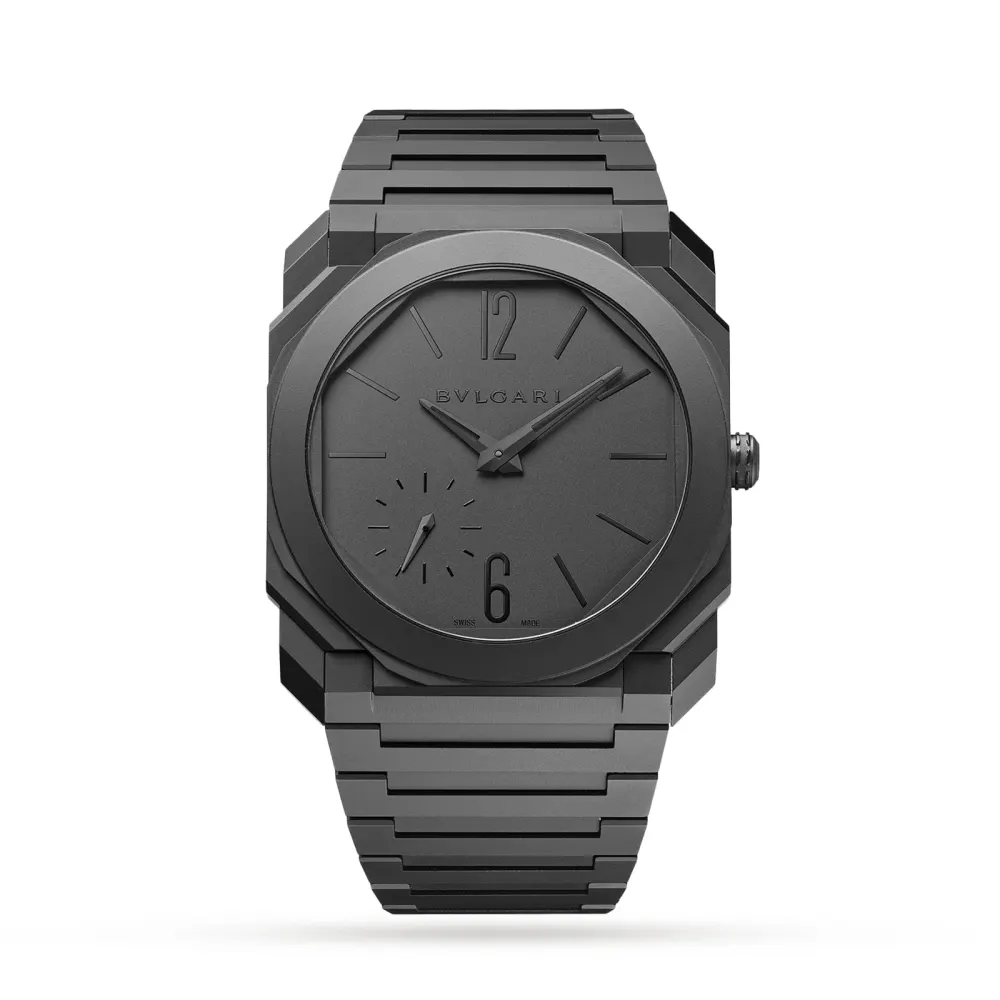 Bvlgari Octo Finissimo Watch in Black, additional product view 2
