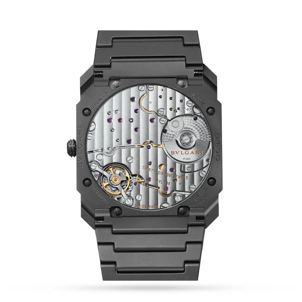 Bvlgari Octo Finissimo Watch in Black, additional product view 3