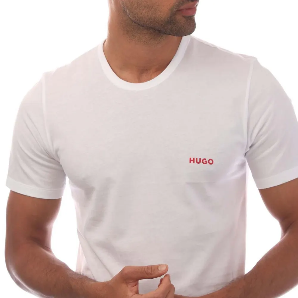 Hugo 3 Pack of T-Shirts in Multi Colour, additional product view 3