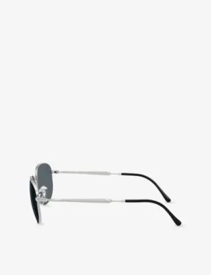RAY-BAN RB3754 Pillow-Frame Metal Sunglasses detail 3
