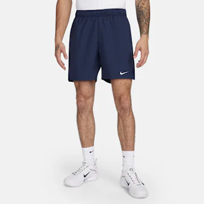 Nike NikeCourt Victory Men's Dri-FIT 18cm (approx.) Tennis Shorts - Obsidian/White